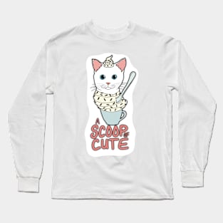 Scoop of Cute Long Sleeve T-Shirt